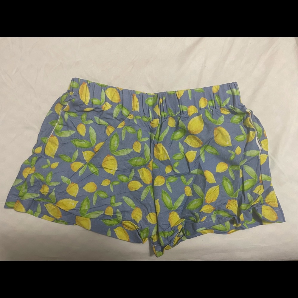 EUC Brooke Wright Lemon Shorts Medium